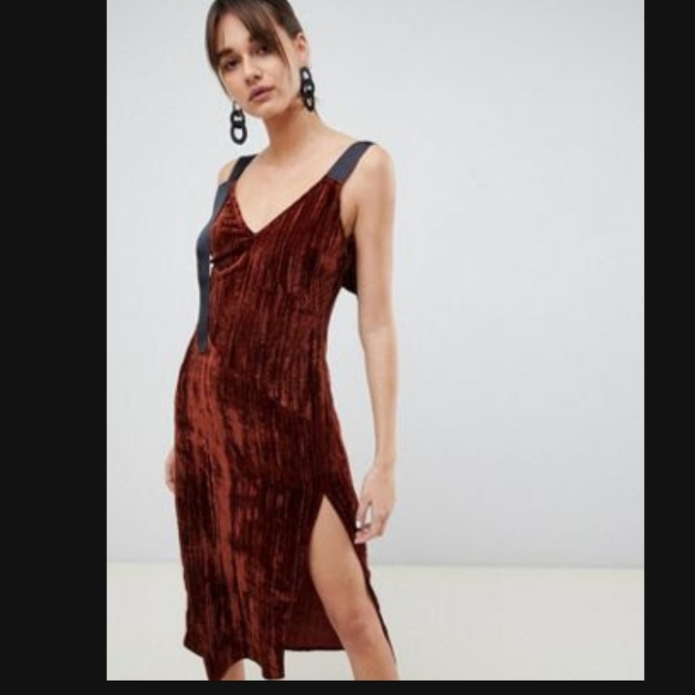 Asos Velvet Dress